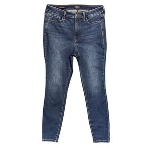 NYDJ Jeans Size‎ 8 Blue Ami Skinny Lift Tuck Five Pocket Presidio Stretch Modern